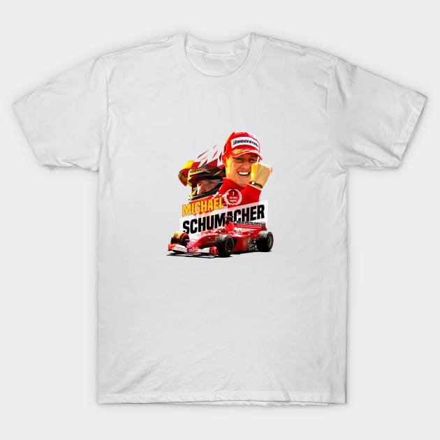 Michael Schumacher T-Shirt by pxl_g